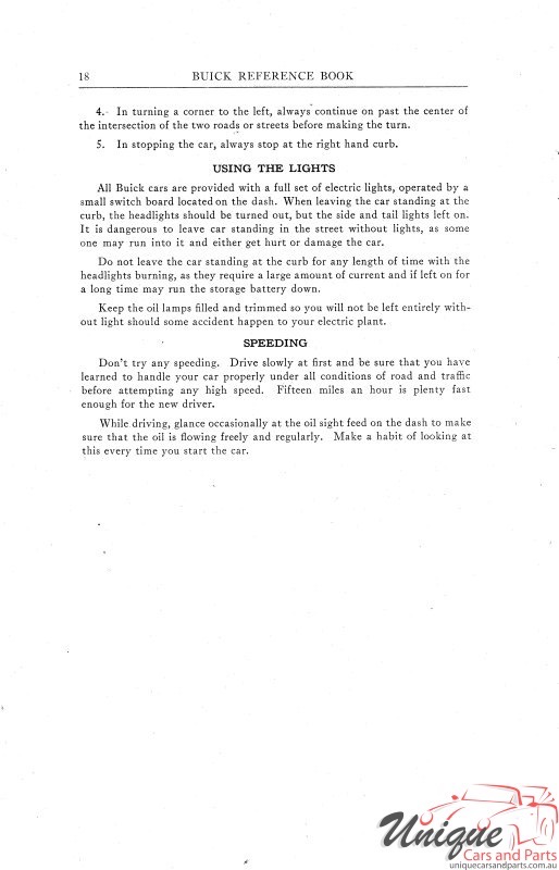 1914 Buick Reference Book Page 70